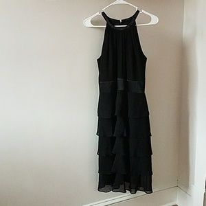 Black cocktail dress